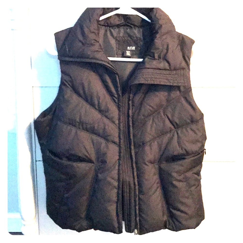 Black Puffer Vest